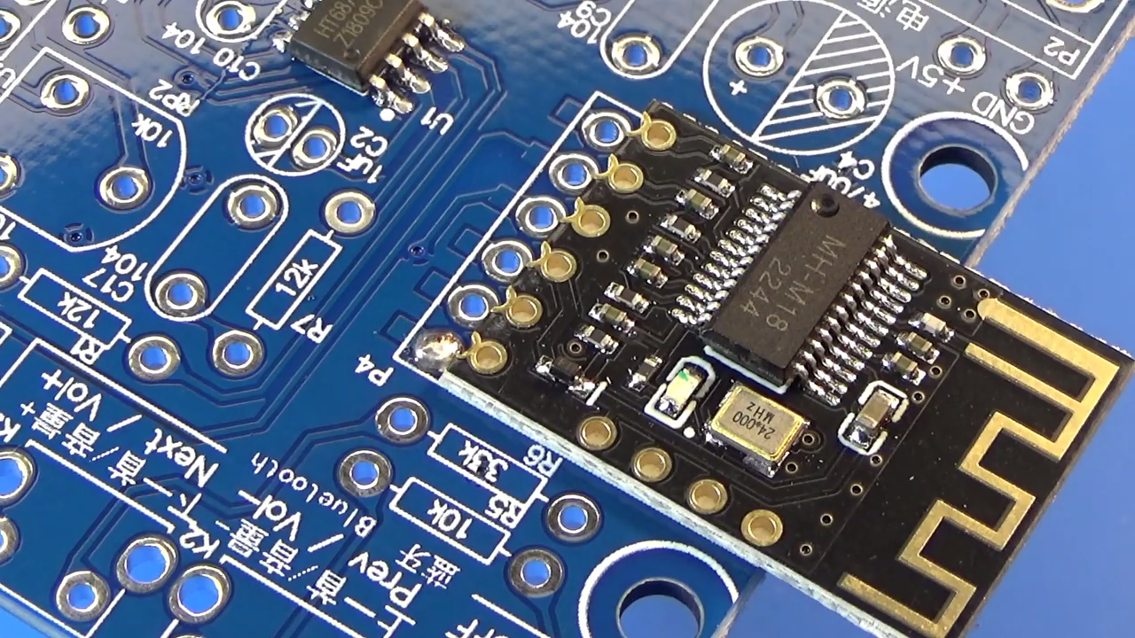 DIY Bluetooth Audio Amplifier Electronic Kits DIY Speaker Kits for